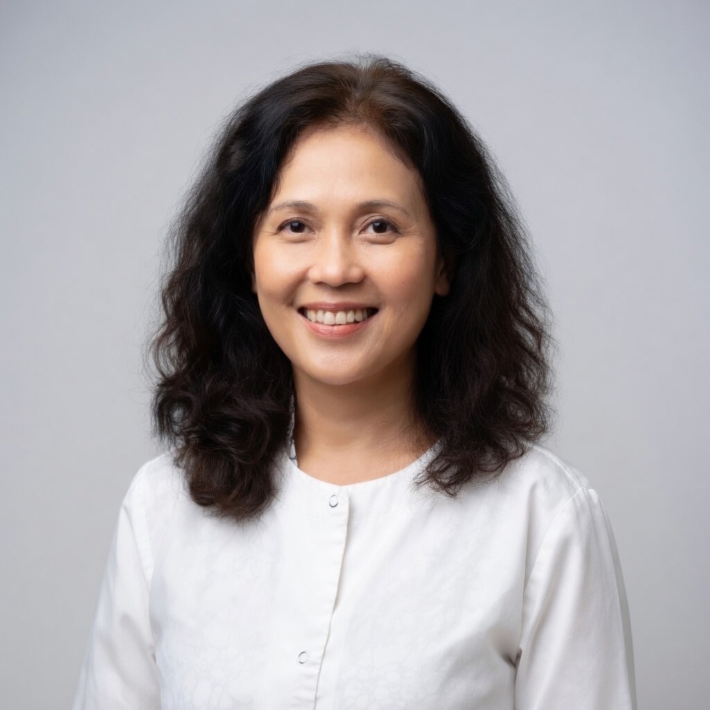 Dr. Kristina T. Nguyen, D.D.S., smiling warmly in her dental office